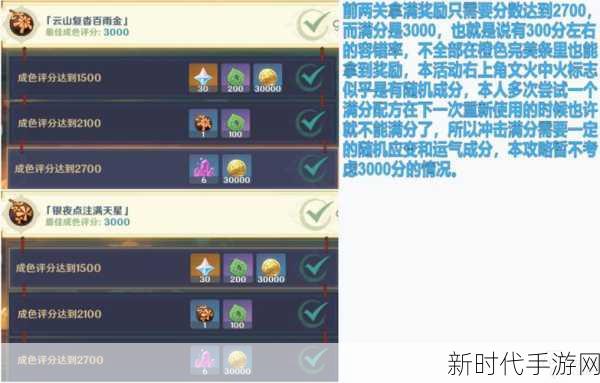 原神焰羽星花活动全解析，烟花制作与挑战攻略大放送