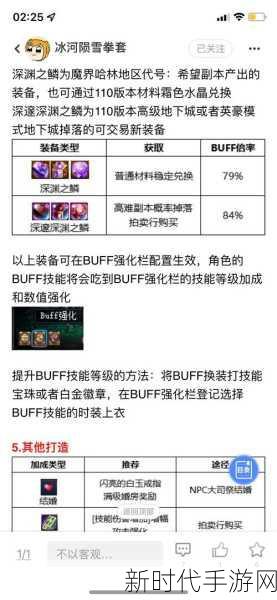 DNF110 版本血法师 buff 换装秘籍大揭秘