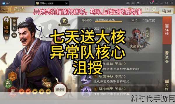 三国志战棋版武将全揭秘，谁是战场主宰？