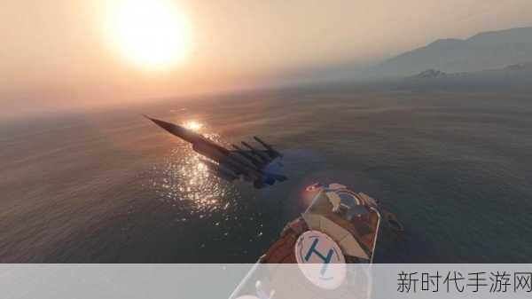 GTA5车辆浮空奇观，揭秘游戏物理引擎的奇妙瞬间