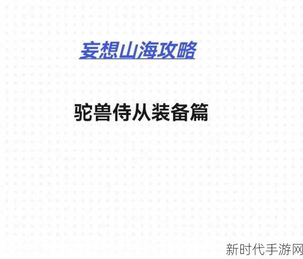 妄想山海，揭秘淘金河神秘之旅，赢取珍稀道具的探险攻略